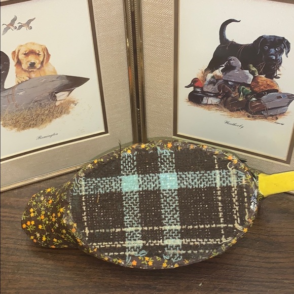 Double framed hunting art yellow Black Labrador - Picture 12 of 12